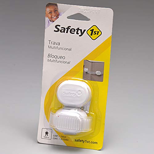 Safety 1st Blocca Ante per Bambini, per Armadi Ed Elettrodomestici, con Adesivo, Flessibile, Incolore