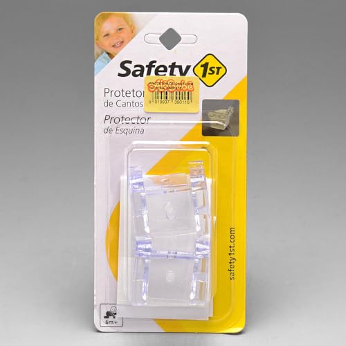 Safety 1st Paraspigoli Protezione Angoli per Sicurezza Bambini, 4 Pezzi