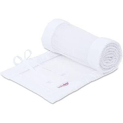 babybay Paracolpi in rete adatto per modello Boxspring XXL, bianco babybay Paracolpi in rete adatto per modello Boxspring XXL, bianco