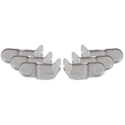 Dreambaby Chiusura di Sicurezza Angolare (6 Pezzi, Aspetto Argentato) Dreambaby Chiusura di Sicurezza Angolare (6 Pezzi, Aspetto Argentato)