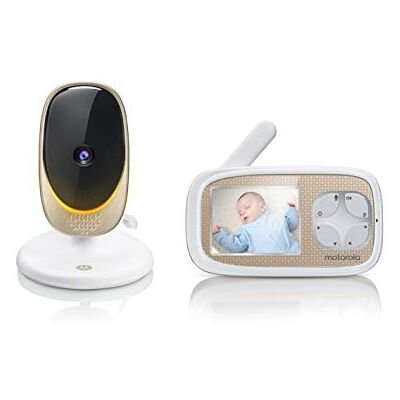Motorola Nursery Comfort 40 Babyphone video connesso con schermo da 2,8", visione notturna a infrarossi, comunicazione bidirezionale Motorola Nursery Comfort 40 Babyphone video connesso con schermo da 2,8", visione notturna a infrarossi, comunicazione bidirezionale