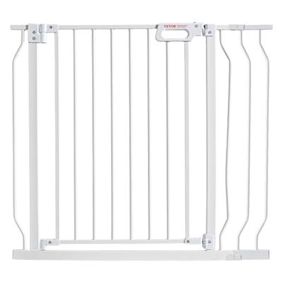 VEVOR Cancelletto di Sicurezza Larghezza Espandibile 749-940 mm Altezza 762 mm, Cancello di Sicurezza per Scale Porte Corridoi per Bambini Senza Forare Ampia Apertura a 180° Colore Bianco VEVOR Cancelletto di Sicurezza Larghezza Espandibile 749-940 mm Altezza 762 mm, Cancello di Sicurezza per Scale Porte Corridoi per Bambini Senza Forare Ampia Apertura a 180° Colore Bianco