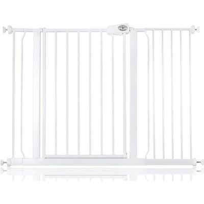 Bettacare Cancelletto di Sicurezza Easy Fit, 113,8cm 121,8cm, Bianco, Cancelletto di Sicurezza a Pressione per Scale, Cancelletto per Bambini per Porte, Barriera di Sicurezza, Installazione Facile Bettacare Cancelletto di Sicurezza Easy Fit, 113,8cm 121,8cm, Bianco, Cancelletto di Sicurezza a Pressione per Scale, Cancelletto per Bambini per Porte, Barriera di Sicurezza, Installazione Facile