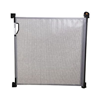 Dreambaby Cancelletto di sicurezza retrattile per bambini, extra largo e alto, in rete, adatto fino a 140 cm di larghezza e 93 cm di altezza, bianco Dreambaby Cancelletto di sicurezza retrattile per bambini, extra largo e alto, in rete, adatto fino a 140 cm di larghezza e 93 cm di altezza, bianco