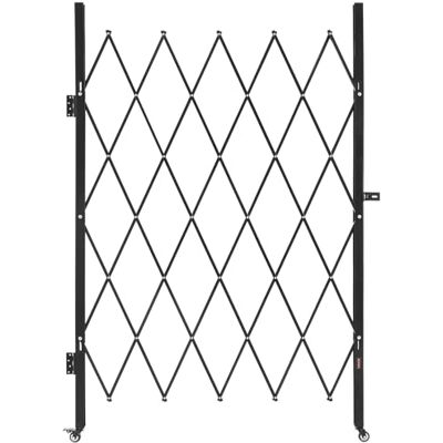 VEVOR Cancello di Sicurezza Pieghevole Singolo 1260 x 1975 mm Cancello a Forbice Bloccabile con Ruote Girevoli a 360° Cancelletto Retrattile in Acciaio, per Sicurezza di Ingressi, Garage, Magazzini VEVOR Cancello di Sicurezza Pieghevole Singolo 1260 x 1975 mm Cancello a Forbice Bloccabile con Ruote Girevoli a 360° Cancelletto Retrattile in Acciaio, per Sicurezza di Ingressi, Garage, Magazzini