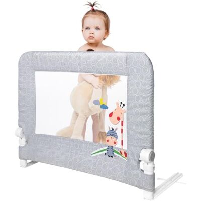 Barriera per Lettino Interbaby - Pieghevole, Rete, Regolabile - Barriera di Sicurezza Barriera per Lettino Interbaby - Pieghevole, Rete, Regolabile - Barriera di Sicurezza