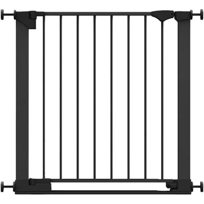 Safetots Cancelletto SafeStep, Nero, 75cm 82cm, Passaggio Extra Basso, Cancelletto Extra Largo per Scale, Corridoi e Porte, per Bambini e Neonati, Installazione Facile Safetots Cancelletto SafeStep, Nero, 75cm 82cm, Passaggio Extra Basso, Cancelletto Extra Largo per Scale, Corridoi e Porte, per Bambini e Neonati, Installazione Facile