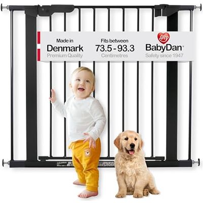 Babydan Cancello di Sicurezza Grande 86–93.3 cm - Cancello di Sicurezza Babydan Cancello di Sicurezza Grande 86–93.3 cm - Cancello di Sicurezza