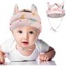 Cyiecw Casco Neonato, Bambino Caschetto di Protezione, Cappello Di Sicurezza Per Bambini, Cappello Protettivo per Bambini Regolabile, per Bambini Imparano a Camminare e Correndo