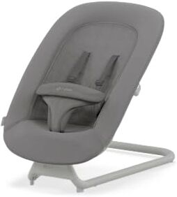 Cybex Gold LEMO Bouncer, Sdraietta con Comodo Materassino, Compatibile con Seggiolone/Sedile  LEMO, Dalla Nascita Fino a 3 Anni (ca. 15 kg), Suede Grey (Grigio)