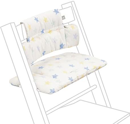 Stokke Tripp Trapp Cuscino Classic, Stella Multicolore Da aggiungere alla sedia e al seggiolone Tripp Trapp per Supporto e Comfort Lavabile in lavatrice Per tutte le Sedie Tripp Trapp