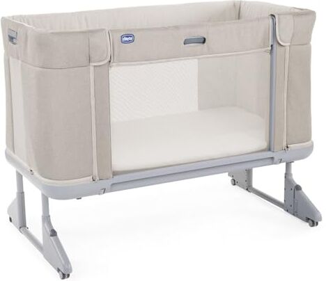 Chicco Lettino a dondolo, Modello  Next2Me Forever Cool Grey, colore grigio