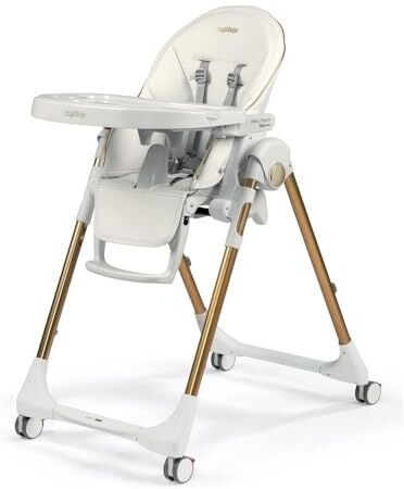 Peg Perego SEGGIOLONE PRIMAPAPPA FOLLOW ME SIM PELLE GOLD