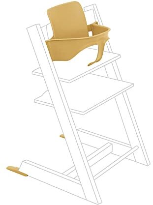 Stokke TRIPP TRAPP® Baby Set per bambini a partire dai 6 mesi │ Accessorio per il seggiolone evolutivo ® │ Schienale ergonomico │ Colore: Sunflower Yellow