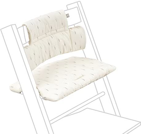 Stokke Tripp Trapp Cuscino Classic, Wheat Cream Da aggiungere alla sedia e al seggiolone Tripp Trapp per Supporto e Comfort Lavabile in lavatrice Per tutte le Sedie Tripp Trapp