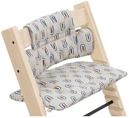 Stokke Tripp Trapp Cuscino Classic, Robot Grigio Da aggiungere alla sedia e al seggiolone Tripp Trapp per Supporto e Comfort Lavabile in lavatrice Per tutte le Sedie Tripp Trapp