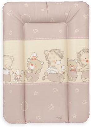 Ceba Baby ® Fasciatoio Materassino Fasciatoio neonato morbido Cuscino Fasciatoio Lavabile per bambine e bambini certificato Öko-Tex impermeabile Stelle animali baby 70x50 cm