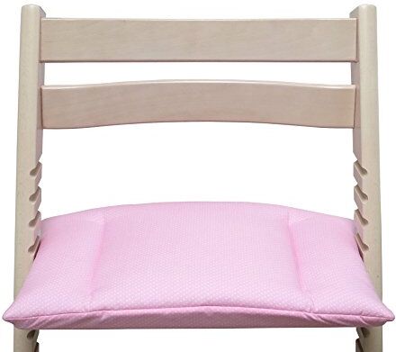 Blausberg Baby Cuscino grande (per poggiapiedi) per seggiolone Stokke Tripp Trapp, colore: rosa a pois