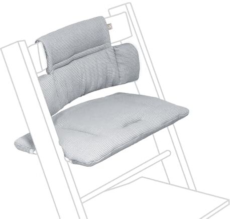 Stokke Tripp Trapp Cuscino Classic, Nordic Blue Da aggiungere alla sedia e al seggiolone Tripp Trapp per Supporto e Comfort Lavabile in lavatrice Per tutte le Sedie Tripp Trapp