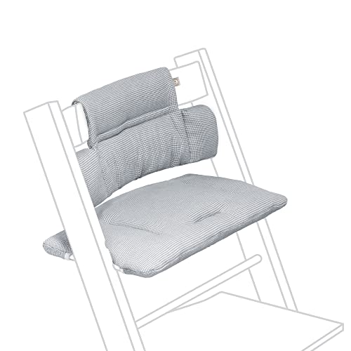 Stokke Tripp Trapp Cuscino Classic, Nordic Blue Da aggiungere alla sedia e al seggiolone Tripp Trapp per Supporto e Comfort Lavabile in lavatrice Per tutte le Sedie Tripp Trapp