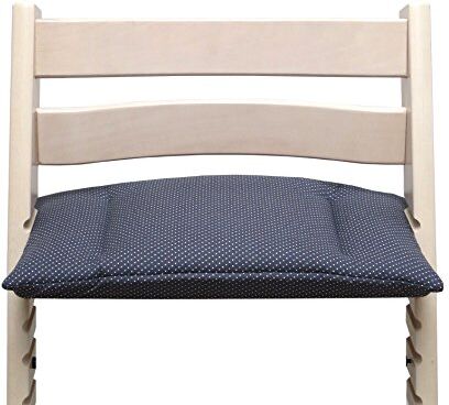 Blausberg Baby Cuscino per seggiolone Stokke Tripp Trapp a pois, 16 colori, tutti i materiali certificati Oeko-Tex ® Standard 100, 100% made in Amburgo, Germania