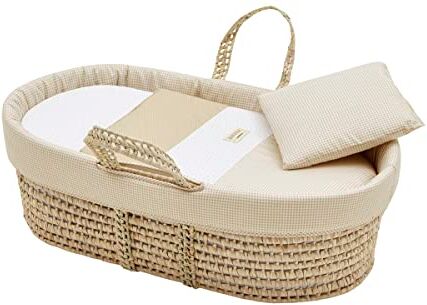 Cambrass Cestone Palma Foderato Une Vichy10 Beige 39X80X25 Cm