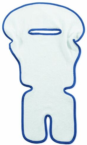 Italbaby Baby Minder av2021-Baby Minder-copriseggiolone Universale spugna-15af3b8e, Cotone, Bianco Avio, 1 unità (Confezione da 1)