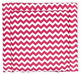 KraftKids Materassino per fasciatoio, 75 x 70 cm (larghezza x profondità), multicolore, 630 g, colore: Magenta