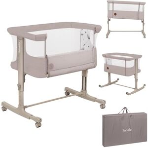 Lionelo Aurora 3in1 Co-sleeper - Lettino fino a 9 kg - Lettino evolutivo - 4 ruote con freno - Lettino da campeggio Lionelo Aurora 3in1 Co-sleeper - Lettino fino a 9 kg - Lettino evolutivo - 4 ruote con freno - Lettino da campeggio