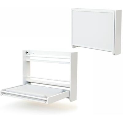 AT4 Fasciatoio pieghevole a parete/muro CONFORT legno Bianco 83 x 66 x 66 cm AT4 Fasciatoio pieghevole a parete/muro CONFORT legno Bianco 83 x 66 x 66 cm