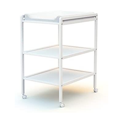 AT4 Fasciatoio 2 prateleiras ESSENTIEL legno ESSENTIEL Bianco 54 x 74 x 94 cm AT4 Fasciatoio 2 prateleiras ESSENTIEL legno ESSENTIEL Bianco 54 x 74 x 94 cm