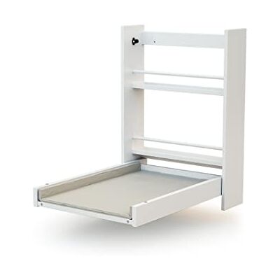 AT4 Fasciatoio pieghevole a parete/muro ESSENTIEL legno Bianco 78 x 56 x 78 cm AT4 Fasciatoio pieghevole a parete/muro ESSENTIEL legno Bianco 78 x 56 x 78 cm