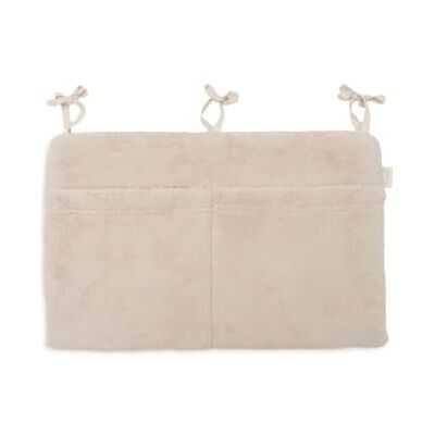 Jollein Organizzatore per lettino Borsa portaoggetti per culla e box Con 2 scomparti Morbido e pratico Per riporre giocattoli e libri Fluffy Sand 49x30cm Jollein Organizzatore per lettino Borsa portaoggetti per culla e box Con 2 scomparti Morbido e pratico Per riporre giocattoli e libri Fluffy Sand 49x30cm