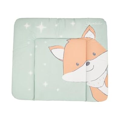 Sterntaler Fasciatoio unisex con motivo stampato, materiale esterno lavabile, dimensioni 85 x 72 cm, verde pietra Sterntaler Fasciatoio unisex con motivo stampato, materiale esterno lavabile, dimensioni 85 x 72 cm, verde pietra