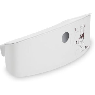 hauck Organizer per Seggiolone Pappa Alpha+, Beta+, Arketa Contenitore con Coperchio da Appendere, Facile da Fissare allo Schienale Carico Fino a 3 kg Semplice da Pulire Bianco, Disney Pooh hauck Organizer per Seggiolone Pappa Alpha+, Beta+, Arketa Contenitore con Coperchio da Appendere, Facile da Fissare allo Schienale Carico Fino a 3 kg Semplice da Pulire Bianco, Disney Pooh