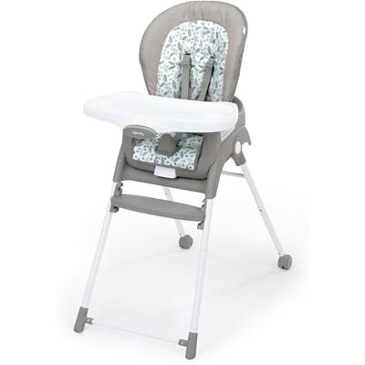 Ingenuity , Trio Foldaway Seggiolone 6-in-1 per Bambini, 6 Modi di Utilizzo, Sedia per Bambini, Gambe Pieghevoli, 6M-5Y Ingenuity , Trio Foldaway Seggiolone 6-in-1 per Bambini, 6 Modi di Utilizzo, Sedia per Bambini, Gambe Pieghevoli, 6M-5Y