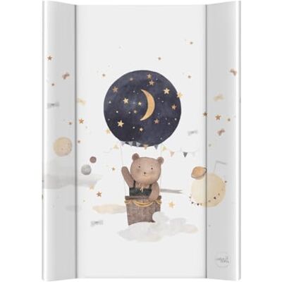 Ceba Baby Materassino avvolgente morbido 50 x 70 cm – Tappetino avvolgente profilato per documenti fissi Basic, Oeko-Tex Standard 100 (Cosmic Bear) Ceba Baby Materassino avvolgente morbido 50 x 70 cm – Tappetino avvolgente profilato per documenti fissi Basic, Oeko-Tex Standard 100 (Cosmic Bear)