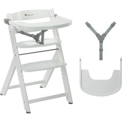 Bebeconfort Timba 2 Seggiolone Pappa Evolutivo in Legno, 6+ Mesi, Fino a 110 kg, Sedia Evolutiva Ergonomica, Regolabile in Altezza, Vassoio Amovibile, Facile da Montare e Pulire, Bianco Bebeconfort Timba 2 Seggiolone Pappa Evolutivo in Legno, 6+ Mesi, Fino a 110 kg, Sedia Evolutiva Ergonomica, Regolabile in Altezza, Vassoio Amovibile, Facile da Montare e Pulire, Bianco