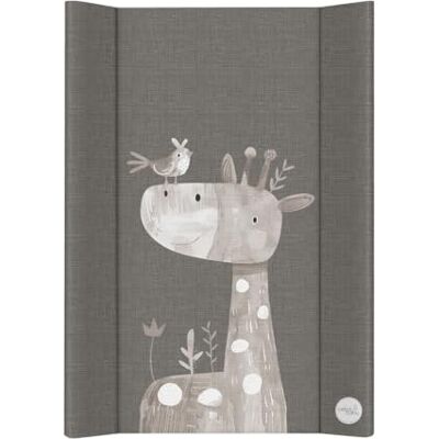 Ceba Baby Morbido materassino per fasciatoio, 50 x 70 cm, profilato per fasciatoio Basic, Oeko-Tex® Standard 100 (Friendly Giraffe) Ceba Baby Morbido materassino per fasciatoio, 50 x 70 cm, profilato per fasciatoio Basic, Oeko-Tex® Standard 100 (Friendly Giraffe)