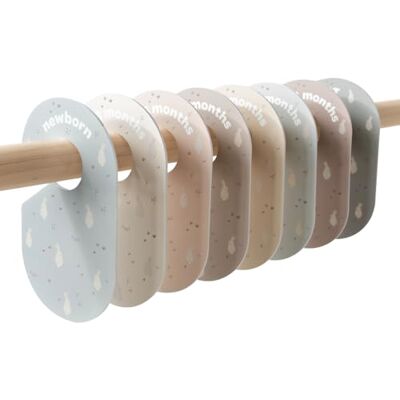 3 Sprouts Divisori Armadio Neonato, Set da 8, Coniglio 3 Sprouts Divisori Armadio Neonato, Set da 8, Coniglio