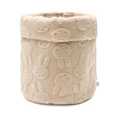 Jollein Cestino portaoggetti Organizzatore per la cameretta Per giocattoli per bambini Accessori per bambini Miffy Jacquard Teddy Sand 30x30x35 cm Jollein Cestino portaoggetti Organizzatore per la cameretta Per giocattoli per bambini Accessori per bambini Miffy Jacquard Teddy Sand 30x30x35 cm