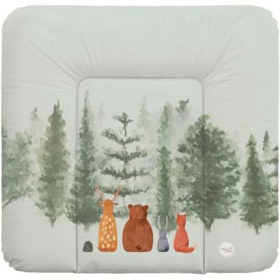 Ceba Baby Materassino per fasciatoio morbido, 75 x 72 cm, per fasciatoio per base rigida, Basic, Oeko-Tex® Standard 100 (Forest Companions) Ceba Baby Materassino per fasciatoio morbido, 75 x 72 cm, per fasciatoio per base rigida, Basic, Oeko-Tex® Standard 100 (Forest Companions)
