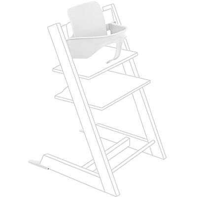 Stokke Tripp Trapp Baby Set di , Bianco Trasforma la Sedia in un Seggiolone Seduta per 6-36 mesi Compatibile con i modelli Tripp Trapp prodotti dal maggio 2006 Stokke Tripp Trapp Baby Set di , Bianco Trasforma la Sedia in un Seggiolone Seduta per 6-36 mesi Compatibile con i modelli Tripp Trapp prodotti dal maggio 2006