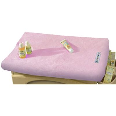 ANDY & HELEN Copri fasciatoio Universale con angoli elasticizzati in spugna 100% cotone Rosa ANDY & HELEN Copri fasciatoio Universale con angoli elasticizzati in spugna 100% cotone Rosa