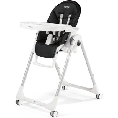 Peg Perego PEG Prima Pappa Follow Me Seggiolone Pappa Neonati Reclinabile, Funzione Sdraietta, 4 ruote, Pieghevole e Ultracompatto, per Bambini da 0 a 3 Anni (0-15 kg), Licorice Peg Perego PEG Prima Pappa Follow Me Seggiolone Pappa Neonati Reclinabile, Funzione Sdraietta, 4 ruote, Pieghevole e Ultracompatto, per Bambini da 0 a 3 Anni (0-15 kg), Licorice