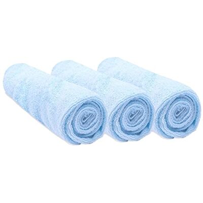 Easy dort Set di 3 fodere per fasciatoio in cotone 50x70 / 55x75 / 50x80 cm – Azzurro Easy dort Set di 3 fodere per fasciatoio in cotone 50x70 / 55x75 / 50x80 cm – Azzurro