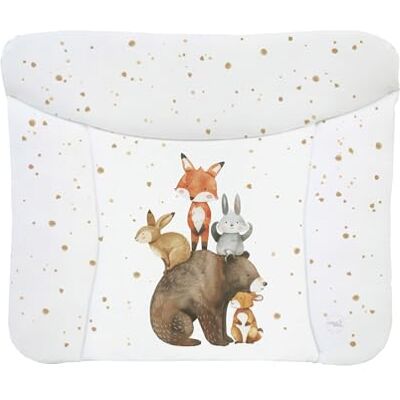 Ceba Baby ® Fasciatoio Materassino Fasciatoio neonato morbido Cuscino Fasciatoio Lavabile per bambine e bambini certificato Öko-Tex impermeabile 75x72 cm Amici della foresta Ceba Baby ® Fasciatoio Materassino Fasciatoio neonato morbido Cuscino Fasciatoio Lavabile per bambine e bambini certificato Öko-Tex impermeabile 75x72 cm Amici della foresta