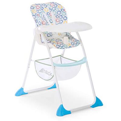 hauck Seggiolone Pappa Sit N Fold Seggiolone Portatile da 6 Mesi fino a 15kg Pieghevole, Compatto con Vassoio e Schienale Regolabile Grande Cesto Portaoggetti Multicolore, Cerchi hauck Seggiolone Pappa Sit N Fold Seggiolone Portatile da 6 Mesi fino a 15kg Pieghevole, Compatto con Vassoio e Schienale Regolabile Grande Cesto Portaoggetti Multicolore, Cerchi
