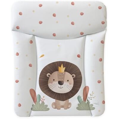 Ceba Baby ® Fasciatoio Materassino Fasciatoio neonato morbido Cuscino Fasciatoio Lavabile per bambine e bambini certificato Öko-Tex impermeabile 70x50 cm Leone, il re Ceba Baby ® Fasciatoio Materassino Fasciatoio neonato morbido Cuscino Fasciatoio Lavabile per bambine e bambini certificato Öko-Tex impermeabile 70x50 cm Leone, il re