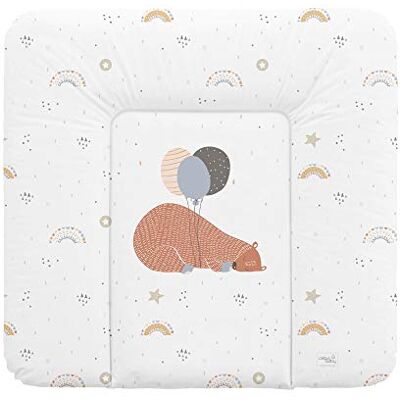 Ceba Baby ® Fasciatoio Materassino Fasciatoio neonato morbido Cuscino Fasciatoio Lavabile per bambine e bambini certificato Öko-Tex impermeabile 75x72 cm grande orso Ceba Baby ® Fasciatoio Materassino Fasciatoio neonato morbido Cuscino Fasciatoio Lavabile per bambine e bambini certificato Öko-Tex impermeabile 75x72 cm grande orso